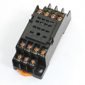PYF14A 14 Pin DIN Rail Mount Power Relay Socket Base Holder for HH54P