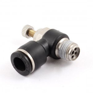 13mm Male Air Pneumatic Piping Speed Controller Push in Connector 10mm