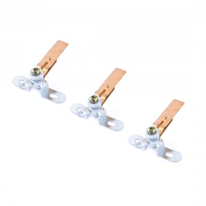 250VAC 10A Rice Cooker Metal Ceramic Temperature Control Heating Thermostat 3pcs