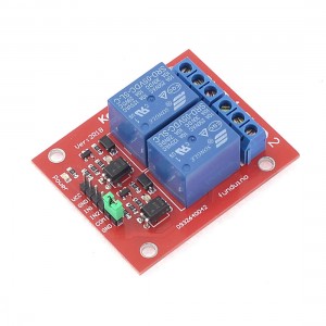 5VDC Coil Rectangle PCB Board 2 Channel Relay Shield Module for Arduino