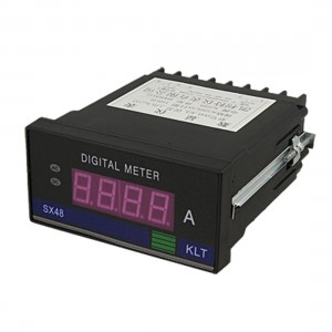 AC 100A 3 1/2 Red LED Display Current Ampmeter Panel Meter Gauge