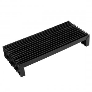 Synthetic Rubber 30cm x 27.5cm x 4.5cm Foldable Dust Cover for Milling Machine