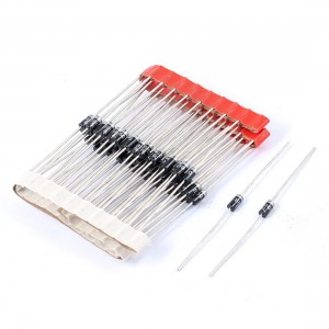 50 Pcs Axial Leaded SB160 Rectifier Schottky Diodes 1A 60V