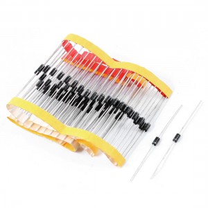 70 Pcs Axial Leaded IN4007 Rectifier Schottky Diodes 1A 1000V