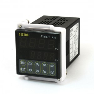 0.01S-99H99M 4 Digitals Timer Timing Delay 2 Relay Output AC 100-240V