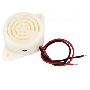 DC 12V Two Wire Industrial Continuous Sound Electronic Buzzer 87-95dB