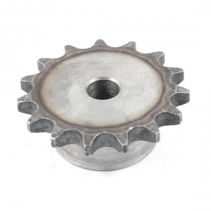 64mm Diameter 12mm Inner Hole Dia 15 Tooth Simplex Sprocket Gear Wheel
