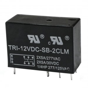 DC 12V Coil Volt DPDT 8-Pin Plug-In PCB Type Welding Power Relay