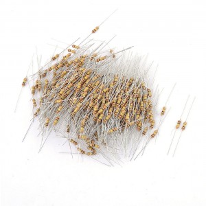 Axial Lead Metal Film Resistor 100K Ohm 1/4W 5% 500 Pcs