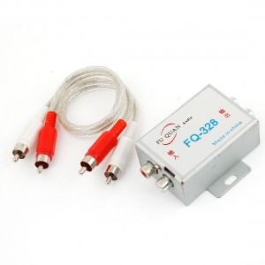 Auto Car Female Input to Output F/F RCA Noise Filter EQ-328 w Cable