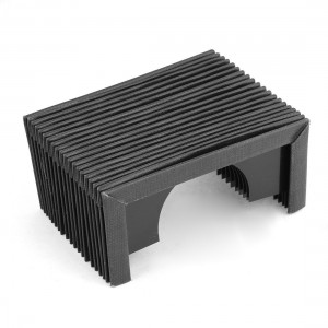 CNC Machine Repair Parts Stretched Accordion Dust Cover Protector 24/14.5/7cm