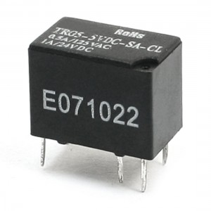 Black 5V DC SPDT PCB Board Motherboard Electronic Power Relay