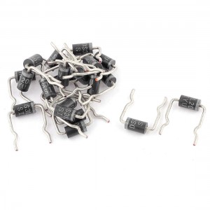 20 Pcs 400V 3A Polarized Rectifying Axial Rectifier Diodes