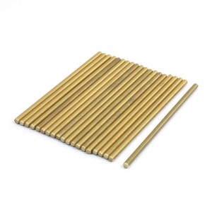 RC Helicopter 50mm x 2mm Brass Ground Shaft Round Rod 20Pcs