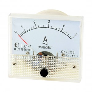 Class 2.5 Fine Tuning Dial Panel Ampere Meter 85L1-A AC 0-5A