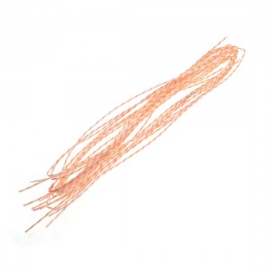 10 PCS 1mm Dia Electrical Wire Fiberglass Insulating Sleeving 100cm