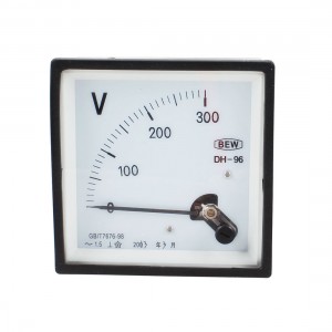 DH96 AC 0-300V Class 1.5 Accuracy Analog Panel Volt Meter Voltmeter Gauge