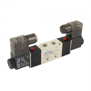 4V220 08 2 Position Pneumatic Solenoid Valve AC 110V