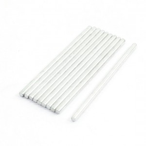 RC Airplane 50mm x 2mm Stainless Steel Axle Round Drill Rod Bar 10Pcs