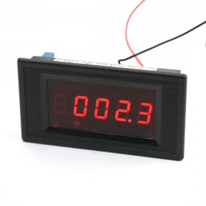 Red LED Panel Meter 4 Wires 4 1/2 Digital Voltmeter Display DC0-600V