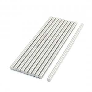 10 Pcs High Speed Steel Round Turning Lathe Bars 4mm x 100mm