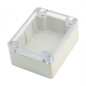 Clear Cover Waterproof Sealed Electronic Case Junction Box 115x90x55mm