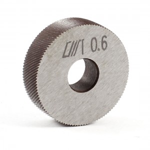 26mm x 8mm x 8mm HSS 0.6mm Pitch Diagonal Coarse Knurl Wheel Knurling Roller