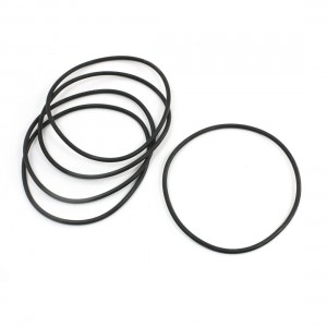 5pcs 115mm Outside Dia 4mm Thickness Industrial Rubber O Rings Seals