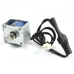 Push Type Solenoid Electromagnet DC12V 4W 3mm Stroke 50g Force