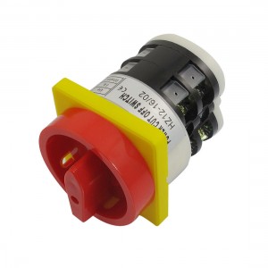 Lock 8 Terminals 2 Position AC 380V 40A Cam Combination Changeover Switch Rotary