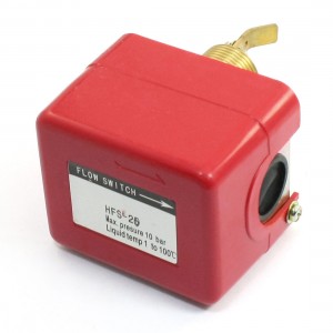 SPDT G3/4 Port 1-100C Liquid Water Flow Sensor Control Switch Flowmeter 15A 250V