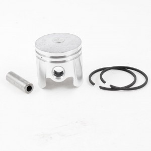 Silver Tone Aluminum Alloy 33 x 32mm Engine Air Compressor Piston Pin Ring Set