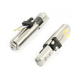 2pcs 4mmx12mm Cell Phone Coreless Vibration Motor 900RPM 3V