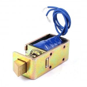 10mm Stroke 1.5Kg Holding Force Tractive Type Solenoid Electromagnet DC 24V