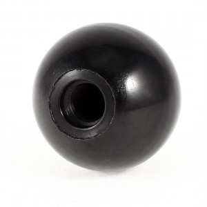 Thread Knob Plastic Machine Operation Handle Ball 35mm Dia 10mm Bore