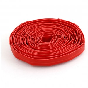 8.5M 28Ft Long 15mm Dia. Red Polyolefin Heat Shrinkable Tube