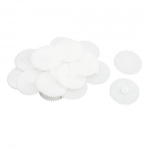 20Pcs 27mmx2mm Single Reduction Plastic Gear for DIY Stepper Motor Gearbox
