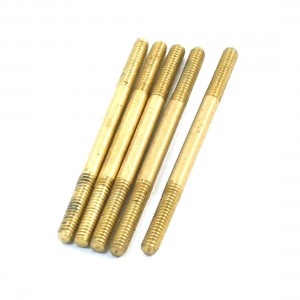 5PCS Double Threaded Tip Copper Adjustable Push Rod Connector 30x1.8mm