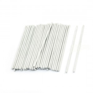 Toy Car Frame Part 80mm x 2mm Stainless Steel Round Axles Rod Bar 50 Pcs