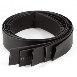5 Pcs 10mm Dia. Heat Shrinkable Tube Shrink Tubing 50cm Black