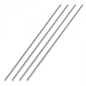 4Pcs 150mm x 2mm Silver Tone Metal Round Rod for RC Aircraft Model