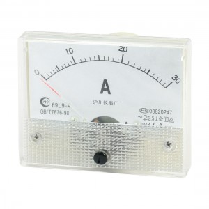Class 2.5 AC 0-30A Current Tester Analog Ammeter Amperemeter Panel