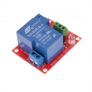 SLA-05VDC-SL-A 4mm Hole Dia 30A 250V Relay Module Red Blue for Arduino