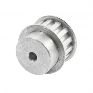 8mm Bore 3/8" Pitch 21mm Width 14T Stepper Motor Flanged Timing Belt Pulley