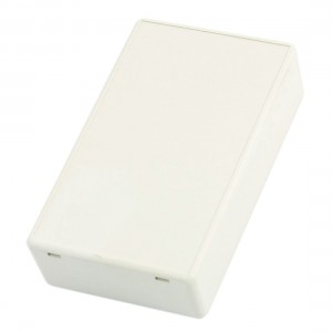 Beige Waterproof Sealed 100x60x25mm Power Protective Junction Box