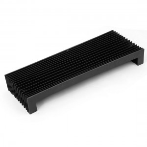 Accordion Shaped Stretchy 27.5" Length Dust Protective Cover for CNC Machine