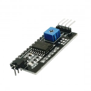 Black IIC/I2C Serial 1602 LCD Interface Adapter Board Module 5V