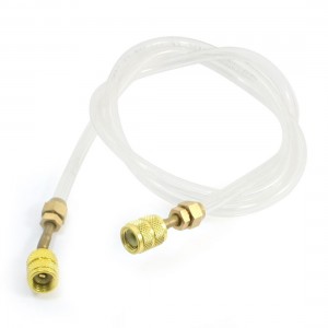 1/4NPT x 1/4NPT Female Threaded Connnector Refrigeration Charging Hose 4ft