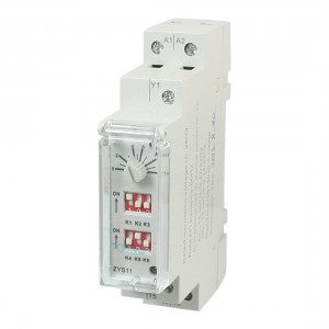 ZYS11 260V 3A 0.6s-100h DIN Rail Auto Timer Delay w on/off Switch