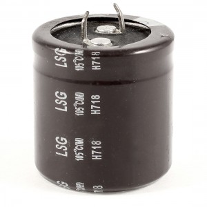 35V 10000uF 105C Aluminum Electrolytic Capacitor Brown 30x32mm